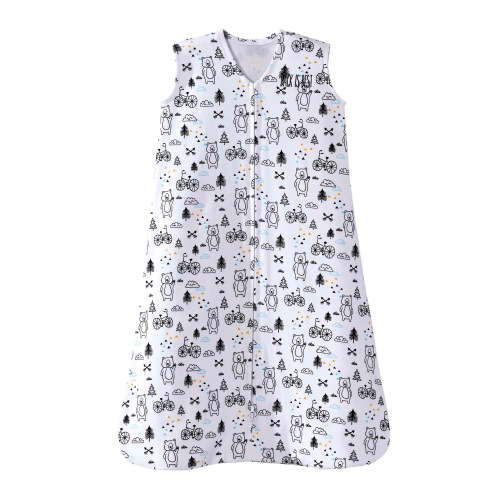Halo Sleepsack Wearable Blanket, 100% Cotton, Huggy Bears, Infant, Unisex, Small, 0-6 Months