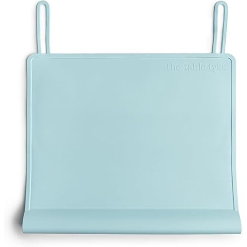 100% Silicone Placemat with Teething Edge Bumper/Spill Stopper | Dishwasher Safe, Travel Ready Non-Slip Suction Activity Mat for Infants, Babies, Toddlers, Children, Kids
