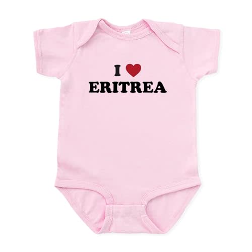 CafePress I Love Eritrea Infant Bodysuit Cute Infant Bodysuit Baby Romper