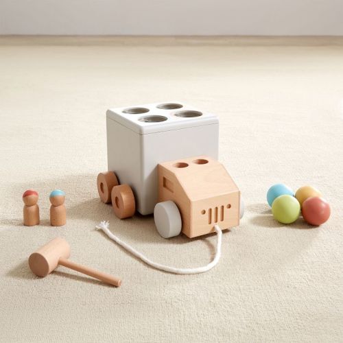 Wonder & Wise Hammer Time Pull Toy