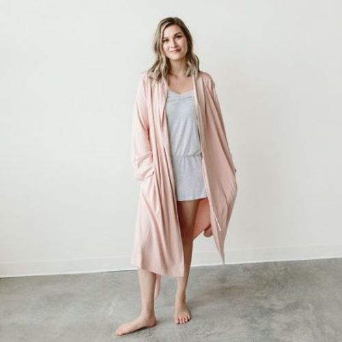 Goumikids Viscose Made From Bamboo + Organic Cotton Womens Robe