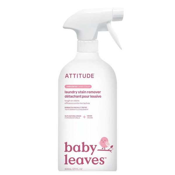 Baby Stain Remover Spray - Dermatologically tested & Vegan I ATTITUDE
