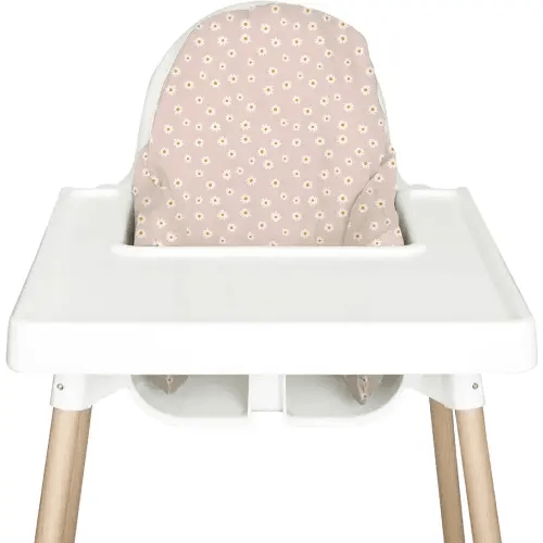 Nibble and Rest Highchair Insert Cover, Compatible for IKEA Antilop Highchair, High Chair Accessories Stain-Proof and Wipeable Insert Cover(Cushion NOT Included)(Daisy)