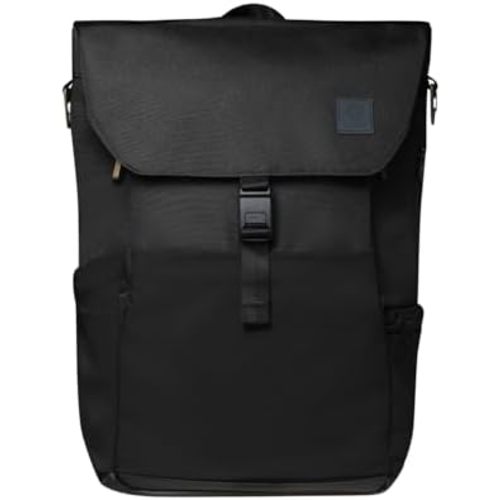 Huhu Diaper Bag Backpack – Large Baby Bag for Moms & Dads – Water-Resistant, Unisex Travel Kit for New Parents – Includes Changing Pad and 2 Organizer Pouches (Midnight Black)