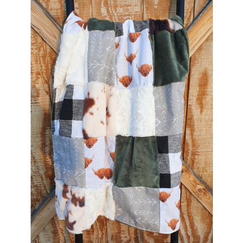 Highland Cows Western Baby Bedding & Nursery Collection