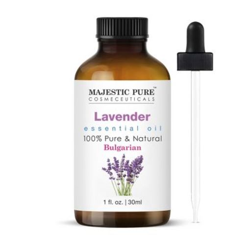 Majestic Pure Lavender Essential Oil with Dropper - 100% Pure and Natural Premium Grade - 1 Fl Oz