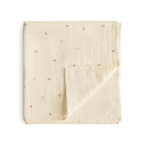 Organic Cotton Mushie Baby Muslin Swaddle Blanket