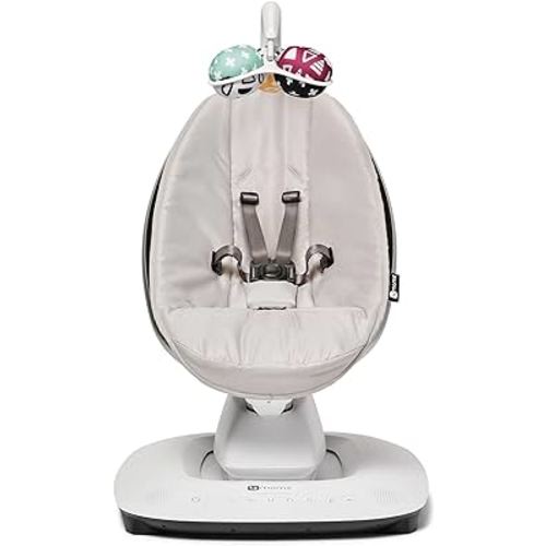 4moms MamaRoo Multi-Motion Baby Swing, Bluetooth Enabled with 5 Unique Motions, Grey