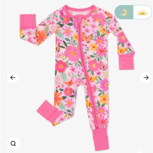 Butterfly Blooms Zippy – Little Sleepies