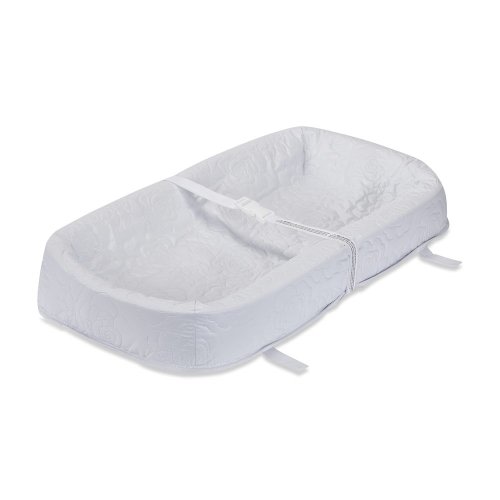 L.A. Baby 4 Sided Waterproof Diaper Changing Pad, 32" with Easy to Clean Cover