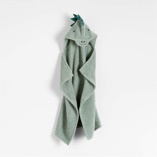 Dinosaur Organic Hooded Baby Towel