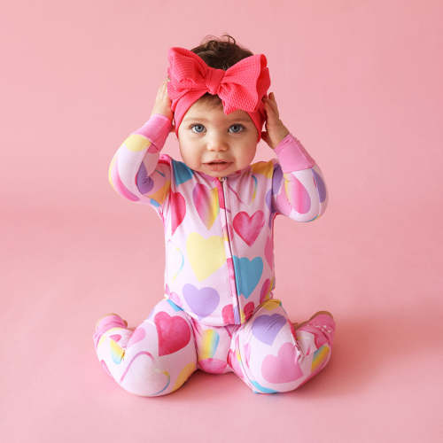 Love Queen 2-way zipper, bamboo pajamas