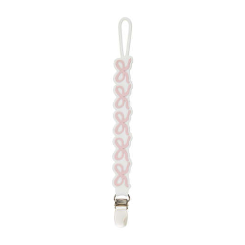 Silicone Pacifier Clip, Bows