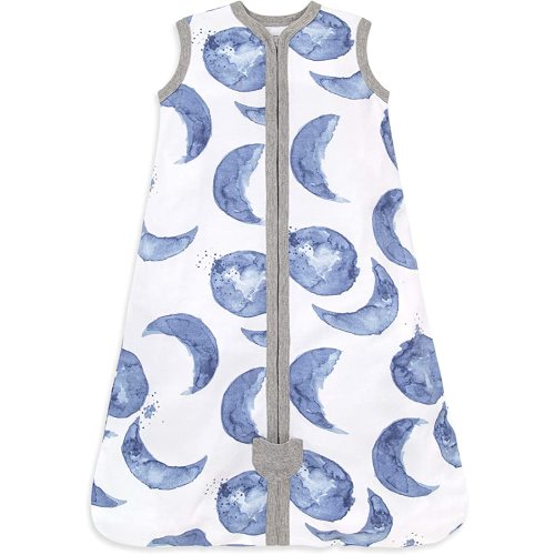 Burt's Bees Baby unisex-baby Beekeeper Wearable Blanket, 100% Organic Cotton, Swaddle Transition Sleep Bag