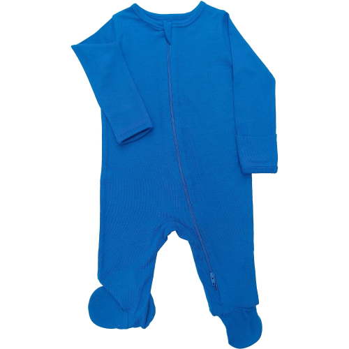 Wonder Nation Baby Gender Neutral Zip Front Footed Sleep N Play Pajamas, Sizes Preemie-6/9 Months