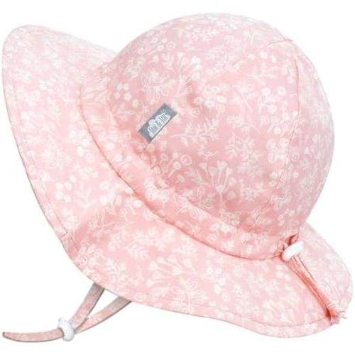 Jan & Jul Kids' 50+ UPF Adjustable Sun Hat with Chinstrap for Baby Toddler Girls