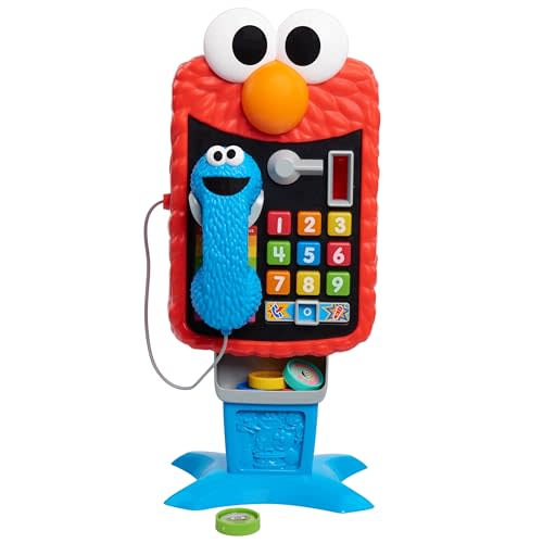 Sesame Street Elmos Sing & Learn 17.5 Inch Playphone, Learning and Education, Kids Toys for Ages 2 Up by Just Play