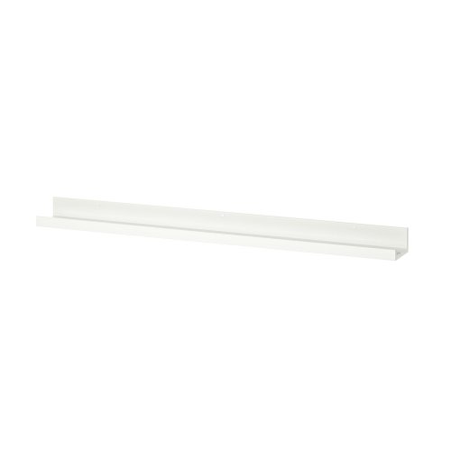 MOSSLANDA Picture ledge - white 115 cm (45 1/4 ")