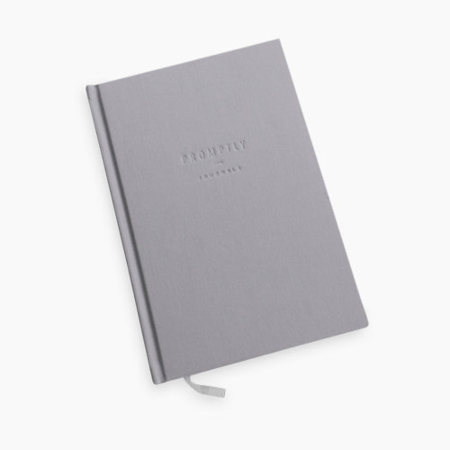 Promptly Childhood History Journal - Grey