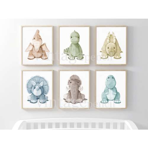 Nursery Dinosaur Print, Dinosaur Nursery Print, Baby Dinosaur Prints, Dinosaur Wall Art, Dinosaur Prints for Nursery, Dinosaur Nursery, Boy