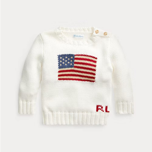 Baby Boy The Iconic Flag Sweater | Ralph Lauren