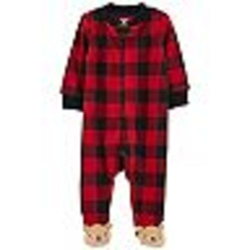 Baby Carter's Holiday Bear Fleece Sleep & Play