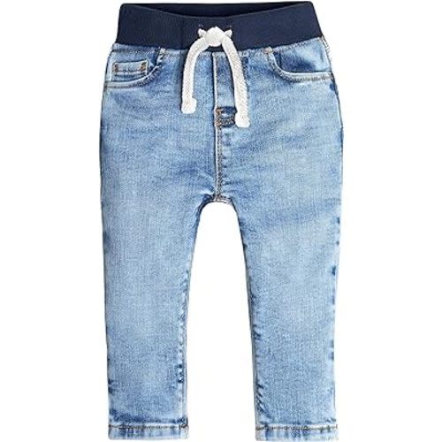 Gerber Baby Toddler Rib Waist Stretch Denim Skinny Jeans