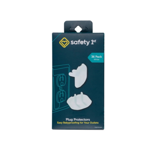 Safety 1st Electrical Outlet Baby Proof Covers, Secure Outlet Plugs, Baby Proofing, 36 Count