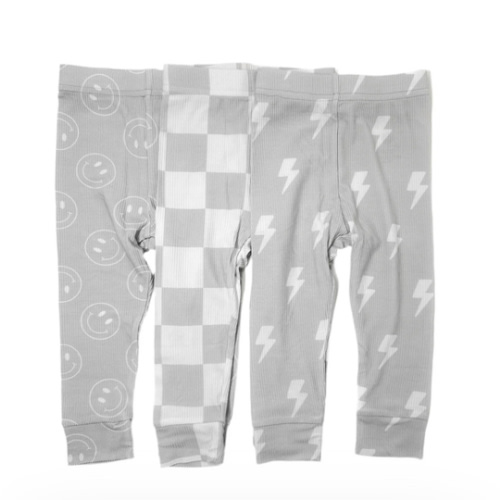 Everyday Bamboo Leggings (3 Pack) - Rebel Grey FINAL SALE