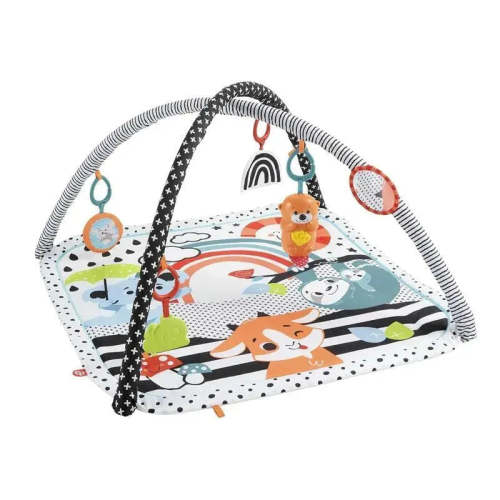 Fisher Price - 3-in-1 Music, Glow and Grow Gym Play Mat