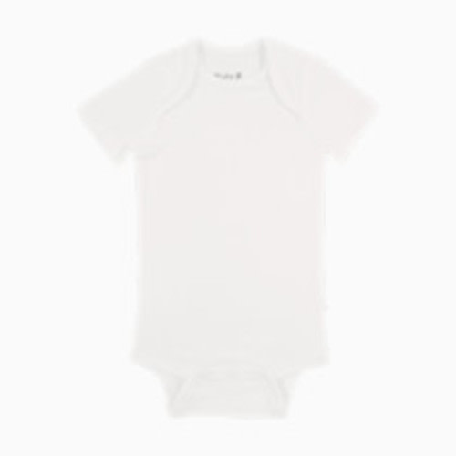 Kyte Baby Short Sleeve Bodysuit - Cloud, 0-3 M