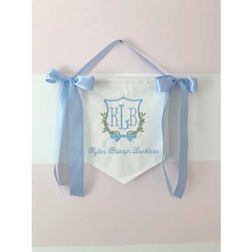 Baby Name Banner | Boy Hospital Banner | Baby Welcome Banner | Baby Boy Birth Announcement | Custom Baby Banner
