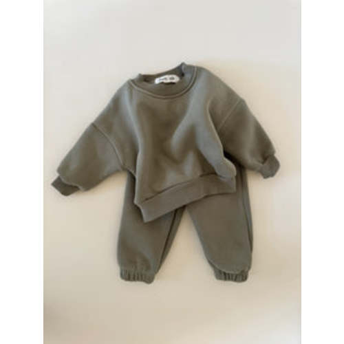 Warm Tracksuit - Sage – Purely Little