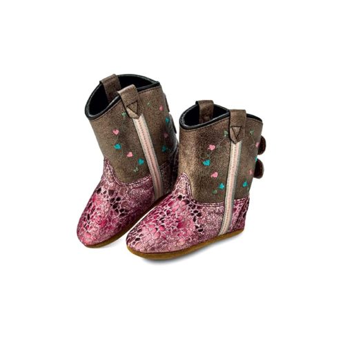 Old West Boots Baby Girl's Babe (Infant)