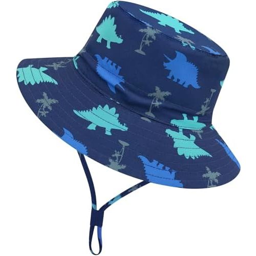 Baby Sun Hat Baby Boy Hats Toddler Hat UPF 50+ Bucket Hat for Baby Girls Infant Beach Hat with Wide Brim Kids Caps