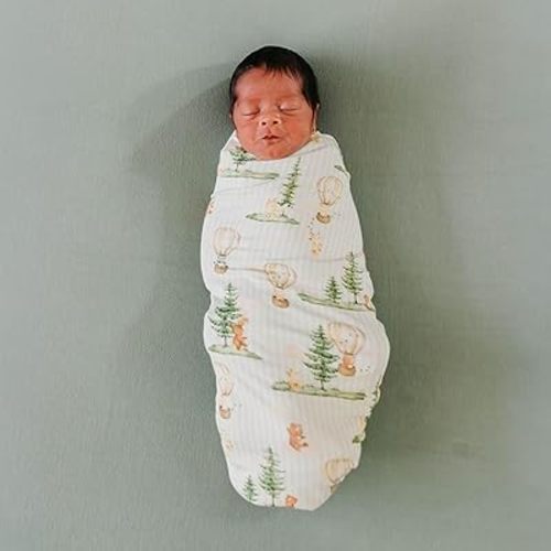 Copper Pearl, Forest Explorer Bamboo Swaddle