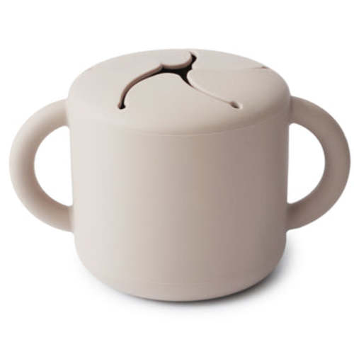 Mushie Baby Silicone Snack Cup