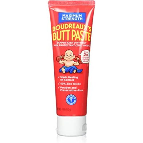 Boudreauxs Maximum Strength Butt Paste - 4 Oz (Pack of 2)