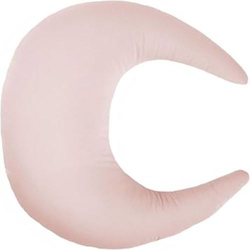 snuggle me Organic Nursing Pillow | Bottle & Breastfeeding Pillow with Organic Cotton Cover & Fiberfill, Machine Washable Feeding Pillow, Newborn Essentials Must Haves (Petal)
