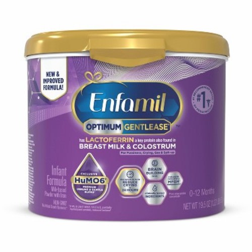 Enfamil Optimum Gentlease Powder Infant Formula - 19.5oz