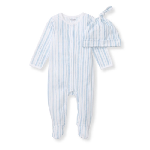 Vertical River Stripe Jumpsuit Set