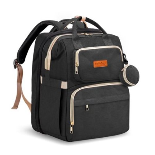 Diaper Bag Backpack, 16 Large Pockets Multifunctional Portable Baby Travel Bags for Boys Girls, 900D Waterproof Baby Diaper Bag