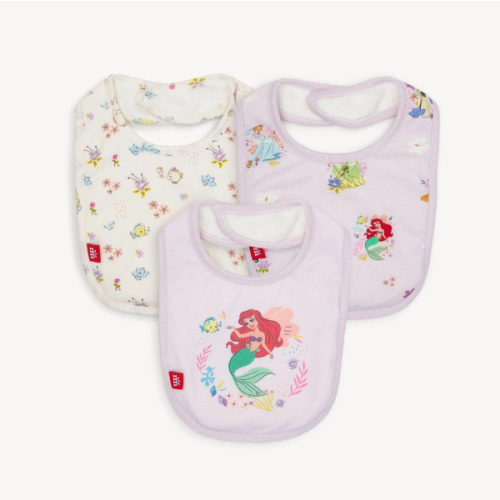 Disney | Magnetic Me Princess modal magnetic stay dry infant bib 3-pac