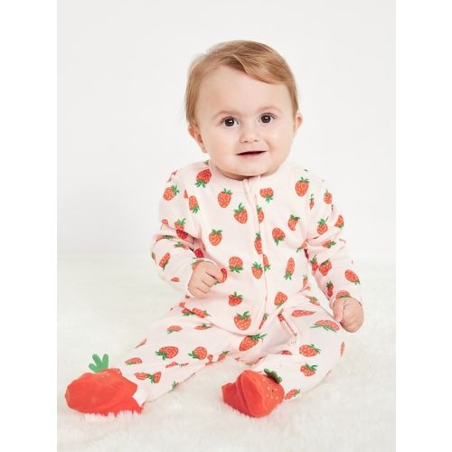 2-Way-Zip Sleep & Play Footed One-Piece for Baby | Old Navy