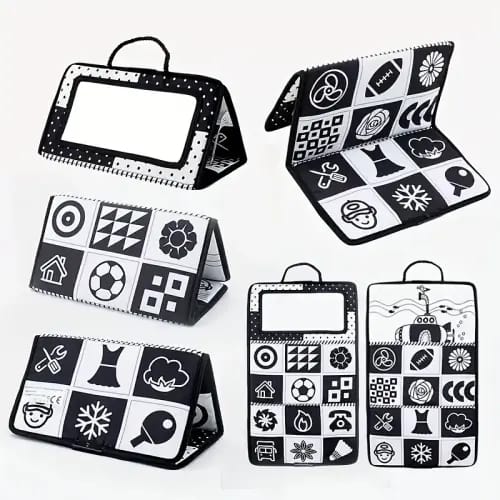 High Contrast Tummy Time Toys