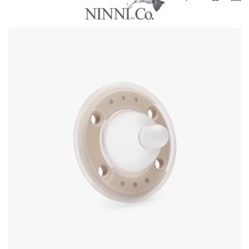 Ninni Pacifier Oatmeal 1 Pack