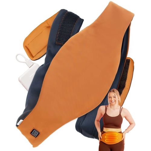 Pixie Portable Heating Belt for Menstrual Cramps - Cordless Heating Pad - Lower Back Pain Relief - Large Heating Pad - Most Comfortable and Soft