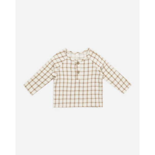 Zion Shirt || Cinnamon Plaid