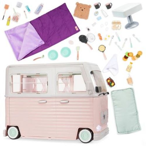 Our Generation Country Cruising Rv Camper Vehicle Playset For 18" Dolls