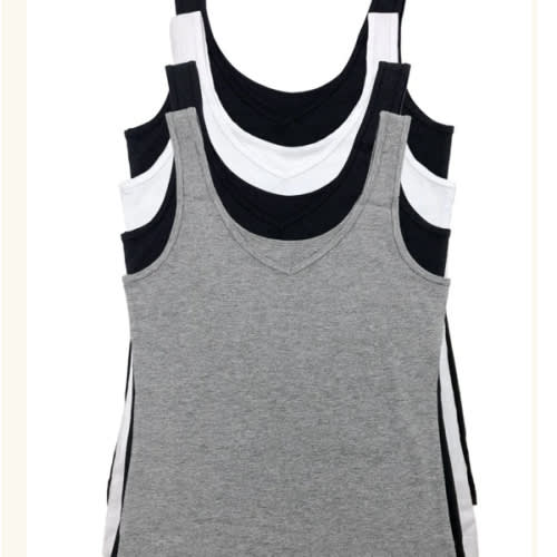 Cotton Modal Reversible Tank Top 4-Pack | Felina